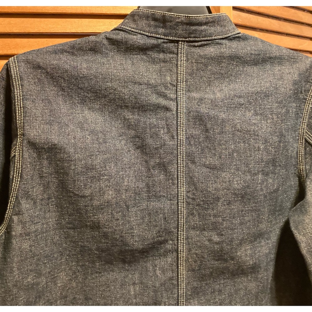 Gap Blue Denim Jean Jacket with Blade Collar - Picture 13 of 16